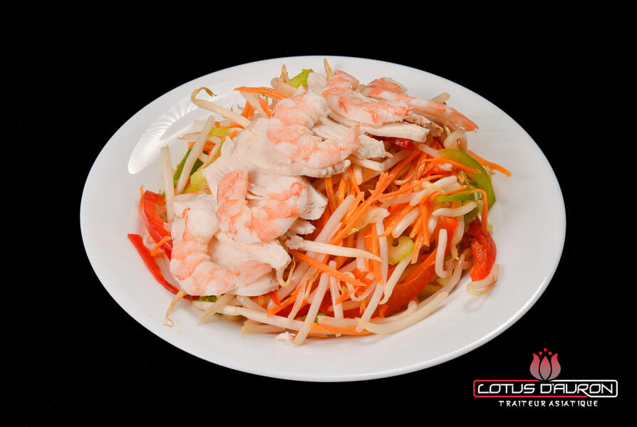 Assiette de crevettes