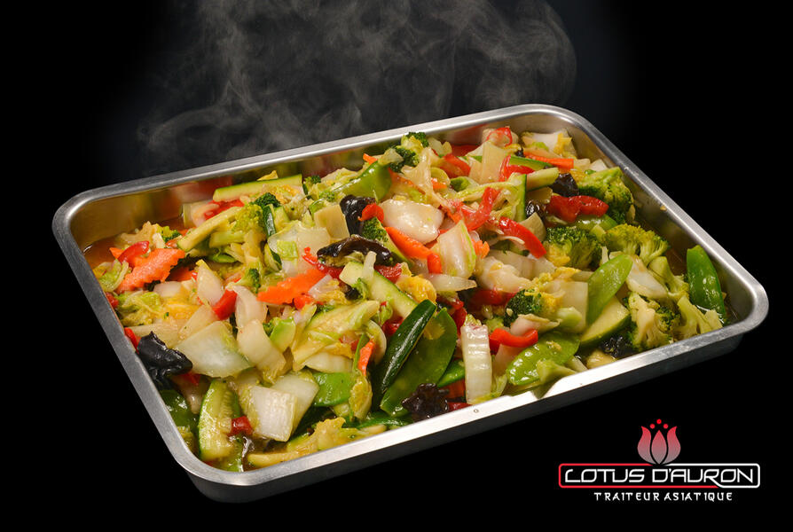 Plat de légumes Lotus d'Auron